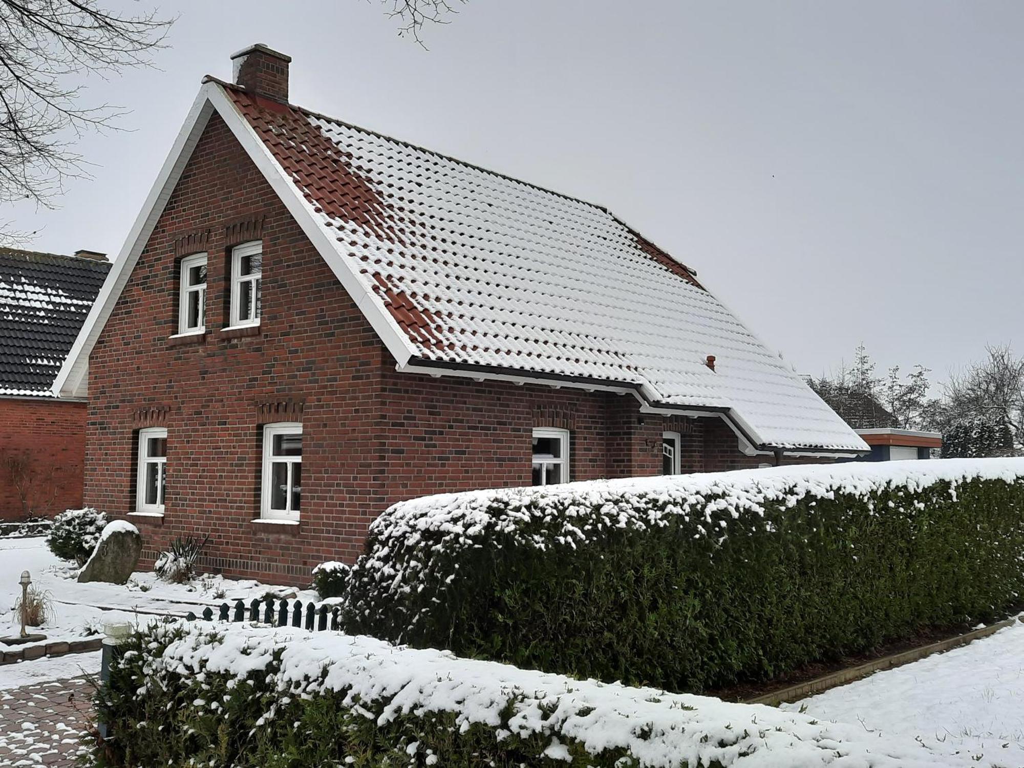 Tolles Ferienhaus In Pilsum - Ferienhaus Trientje - Mit Garten Und Ueberdachter Terrasse Exteriér fotografie